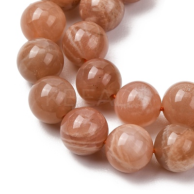 Natural Sunstone Beads Strands G-N327-01C-03-01-1