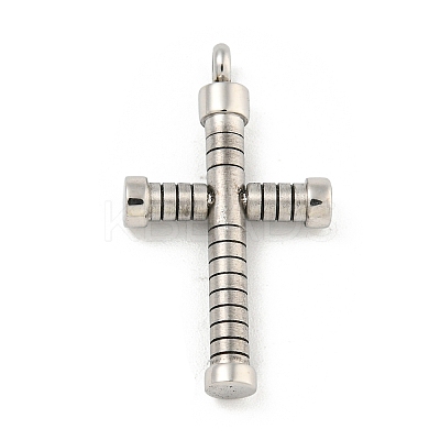 Non-Tarnish 304 Stainless Steel Pendants STAS-F307-06P-1