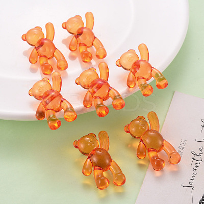 Transparent Acrylic Beads MACR-S373-01B-921-1