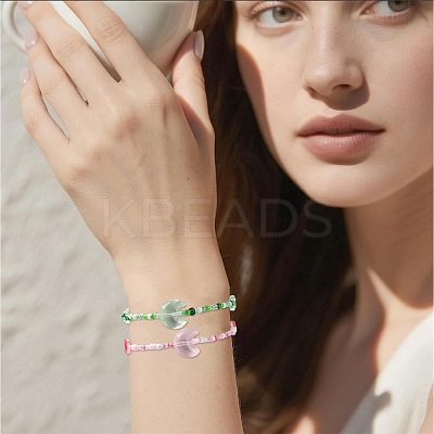 Mixed Styles Glass Beads Strands EGLA-FS0002-63A-1
