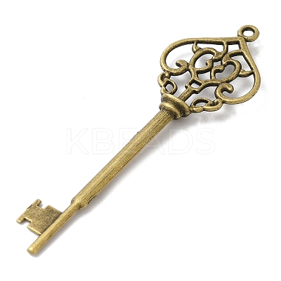 Tibetan Style Alloy Big Pendants TIBE-S302-10AB-LF-1