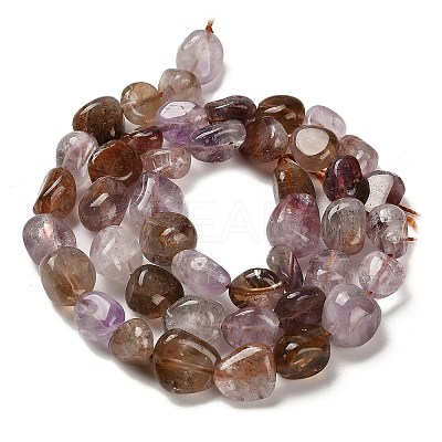 Natural Auralite Beads Strands G-P497-01E-42-1