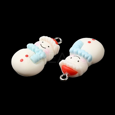 Opaque Resin Pendants RESI-R440-04-1