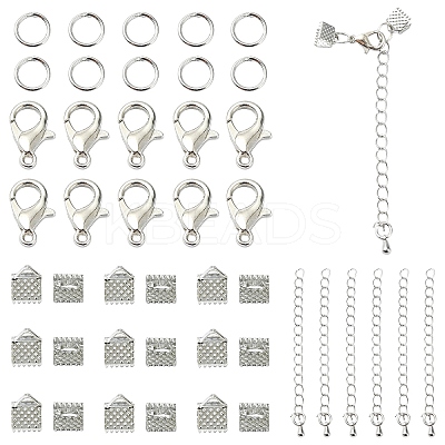 50 Pieces DIY Ribbon Ends Making Kits DIY-YW0001-99C-P-1