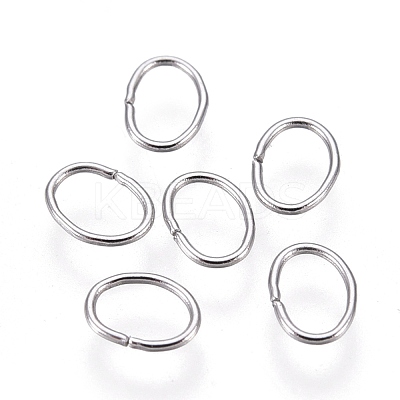 Tarnish Resistant 304 Stainless Steel Open Jump Rings STAS-F250-11P-C-1