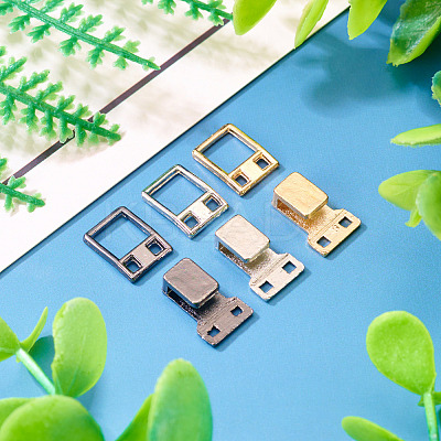 15Pcs 3 Colors Alloy Clasps FIND-TA0006-56-1