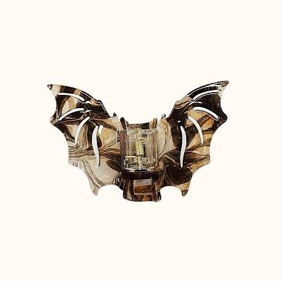Halloween Acrylic Bat Claw Hair Clips PW-WG568AE-03-1