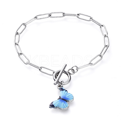 Charm Bracelets BJEW-JB05129-1