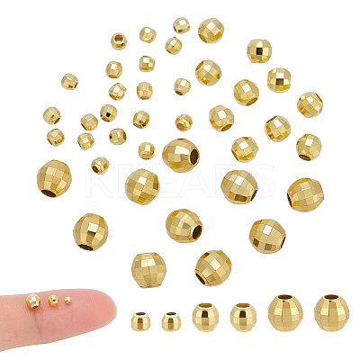 40Pcs 3 Styles 925 Sterling Silver Spacer Beads STER-GA0001-10-1