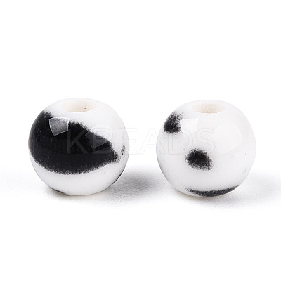 Handmade Porcelain Beads PORC-T133-11B-16-1