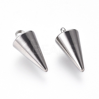 Non-Tarnish 304 Stainless Steel Pendants X-STAS-G214-47P-02-1