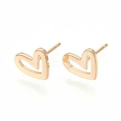 Brass Stud Earrings LS-KK-S348-123-1
