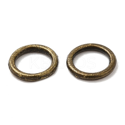 Alloy Soldered Closed Jump Rings KK-WH0052-05B-AB-1