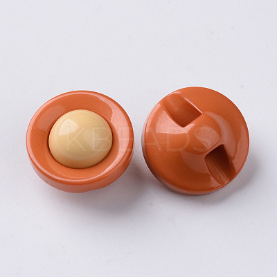 Opaque Acrylic Beads X-SACR-N007-08E-1