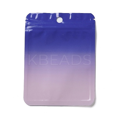 Rectangle Glitter Holographic PVC Resealable Packaging Bags ABAG-P011-01E-03-1