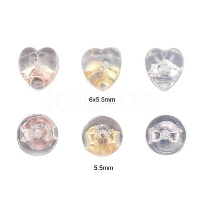12Pair 6 Style Silicone Ear Nuts SIL-LS0001-01-1