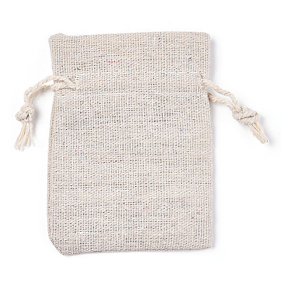 Cotton Cloth Packing Pouches Drawstring Bags ABAG-R011-7X9-01-1