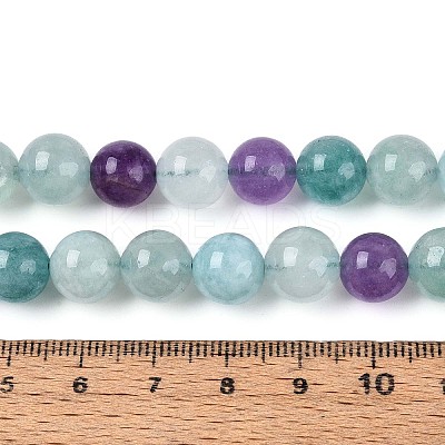 Natural Quartz Beads Strands G-T144-10mm-10C-1