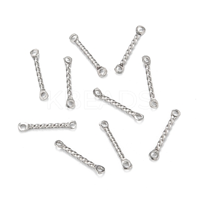 Tarnish Resistant 304 Stainless Steel Link Connectors STAS-Z034-18A-P-1