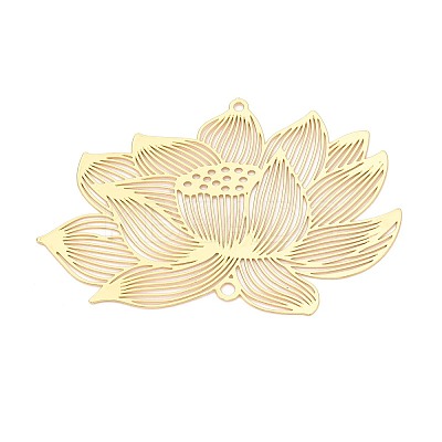 Iron Connector Charms IFIN-N013-02G-1