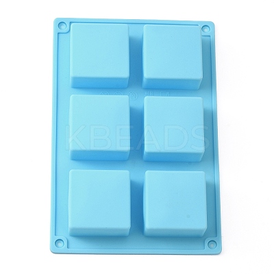 Square Mousse Cake Silicone Molds DIY-WH0032-46-1