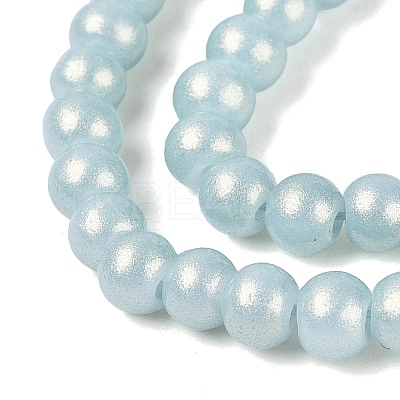 Baking Paint Glass Pearl Beads Strands DGLA-ZX001-05A-14-1