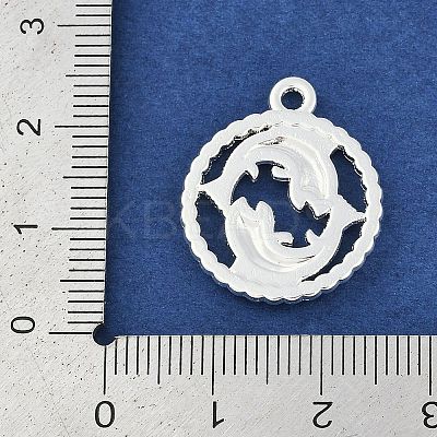 Twelve Constellations Alloy Pendants PALLOY-Q006-01F-S-1