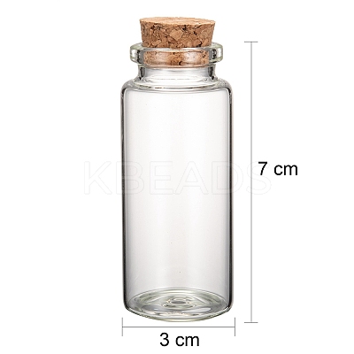 Glass Jar Glass Bottles Bead Containers LS-AJEW-S074-02G-1