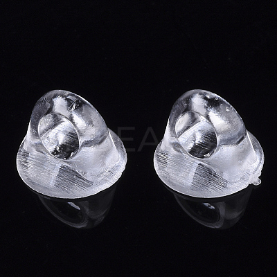 Transparent AS Plastic Charm Base Settings X-FIND-T064-006B-01-1