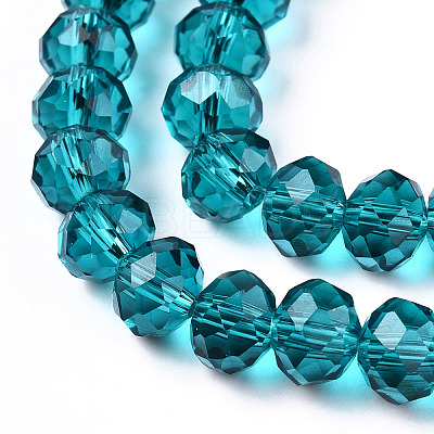 Glass Beads Strands EGLA-A034-T8mm-D27-A-1