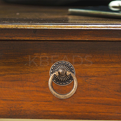 Zinc Alloy Door Drawer Handle Strap DIY-WH0430-845AB-1