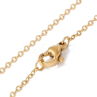 Ion Plating(IP) 304 Stainless Steel Pendant Necklace for Men Women STAS-H169-01B-1