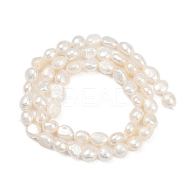 Natural Cultured Freshwater Pearl Beads Strands PEAR-P064-20H-05A-1