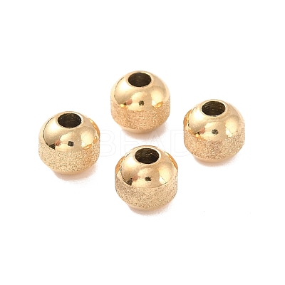 Ion Plating(IP) Textured 304 Stainless Steel Beads STAS-P306-01B-G-1