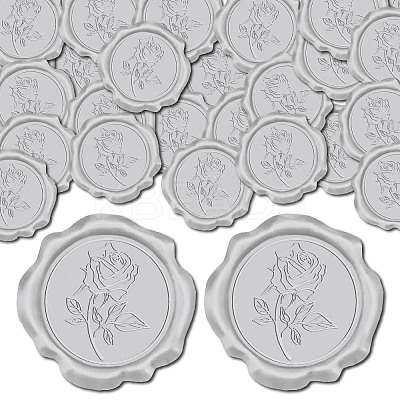 Adhesive Wax Seal Stickers DIY-CP0009-53A-20-1