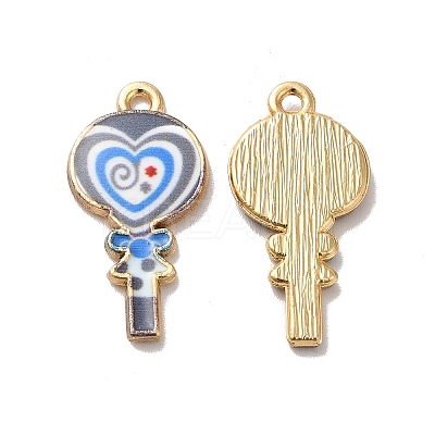 Alloy Enamel Pendants ENAM-D043-11G-06-1