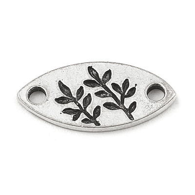 Tibetan Style Alloy Connector Charms PALLOY-D017-03C-AS-1