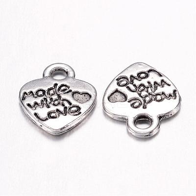 Ideas for Valentines Day Gifts Tibetan Style Alloy Pendants X-LF0004Y-1