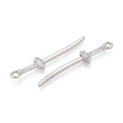 304 Stainless Steel Pendants STAS-N114-60P-1