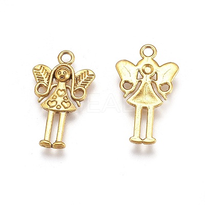Tibetan Style Alloy Fairy Pendants LS-TIBEP-S613-AG-FF-1