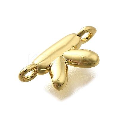 Brass Connector Charms KK-P295-01G-K-1