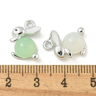 UV Plating Alloy Enamel Pendants FIND-M033-14P-1