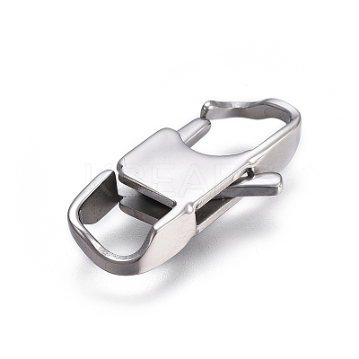 Tarnish Resistant 304 Stainless Steel Lobster Claw Clasps LS-STAS-I117-02B-P-1