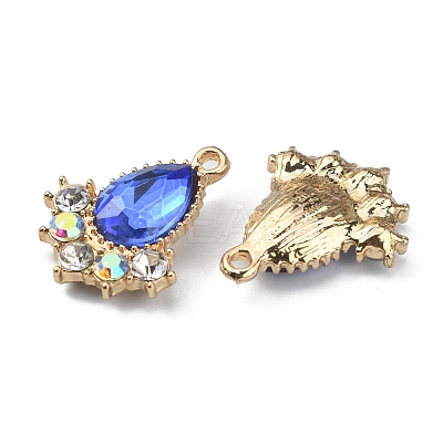 Glass Rhinestone Pendants FIND-TAC0017-07LG-06-1