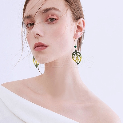 DIY Dangle Earring Making DIY-PH0027-72-1