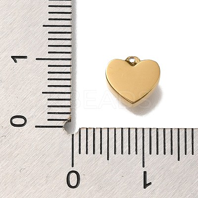 Ion Plating(IP) 304 Stainless Steel Rhinestone Charms STAS-P371-063G-1