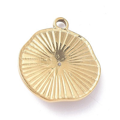Ion Plating(IP) 304 Stainless Steel Pendants STAS-O150-10G-1