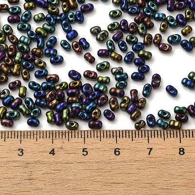 Opaque Glass Seed Beads SEED-K009-06B-04-1