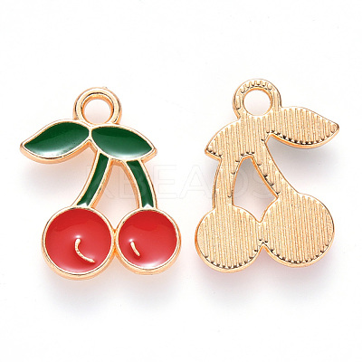 Alloy Enamel Pendants ENAM-S121-065-1