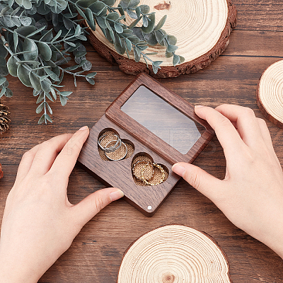 Black Walnut Jewelry Box OBOX-WH0010-03-1